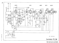 ITT KL50-radio - Schematic - Manual 